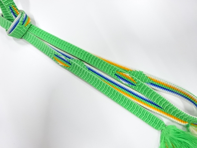 正絹　手組帯締め